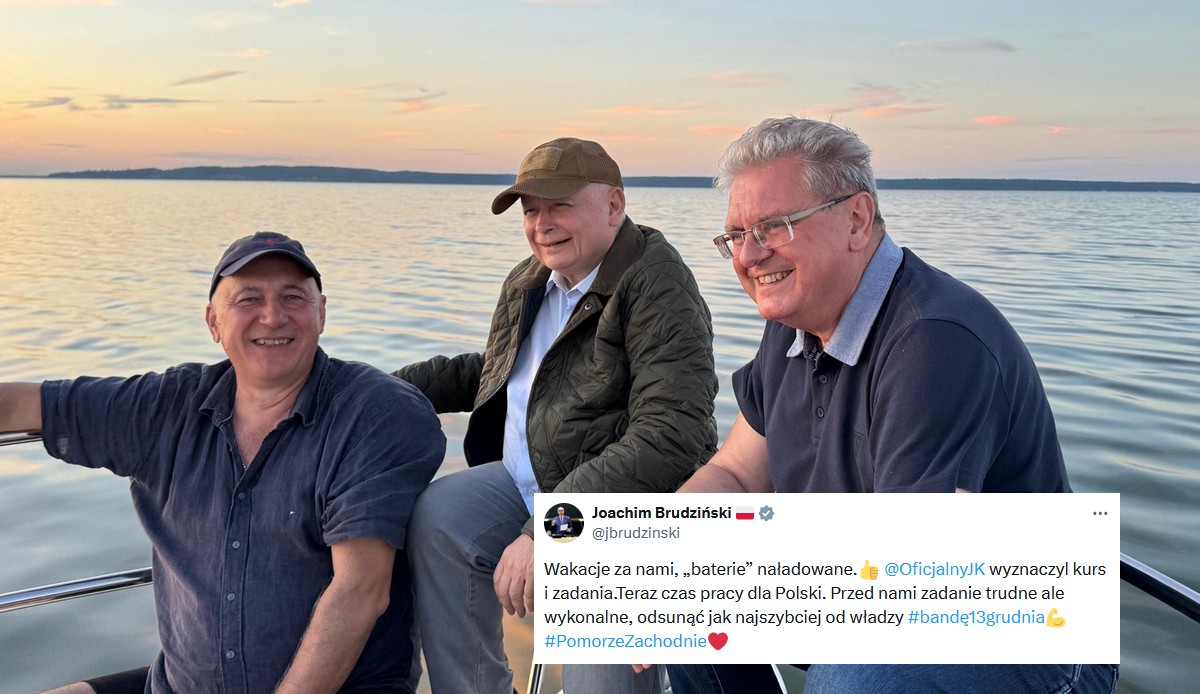 Prezes Kaczyński skończył urlop, który znowu spędził z ziomkami z PiS