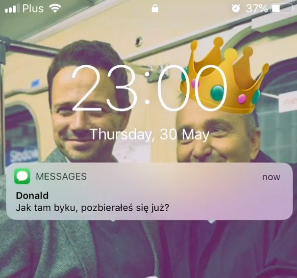 Rozmowa Donalda z Gregiem o porażce wyborczej (parodia)