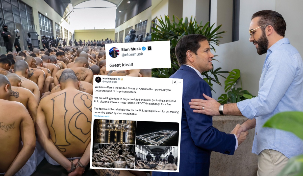 Salwador oferuje USA offshoring więziennictwa, chce przyjąć do swojego megawięzienia również amerykańskich skazanych