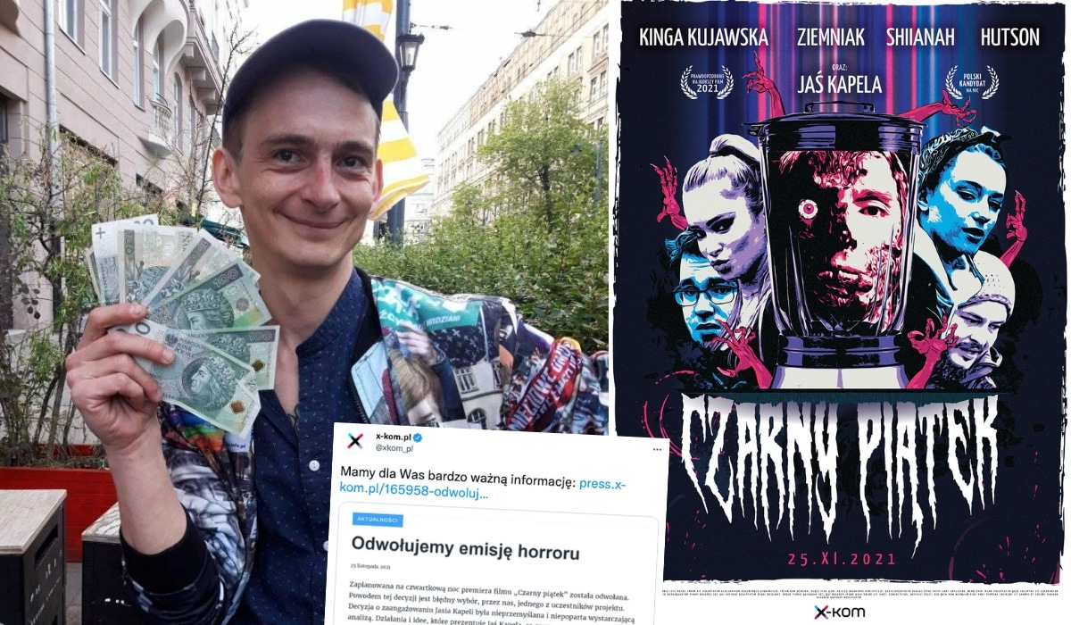 Sklep x-kom odwołuje emisję filmu z Jasiem Kapelą i przeprasza, że go w ogóle zaangażował