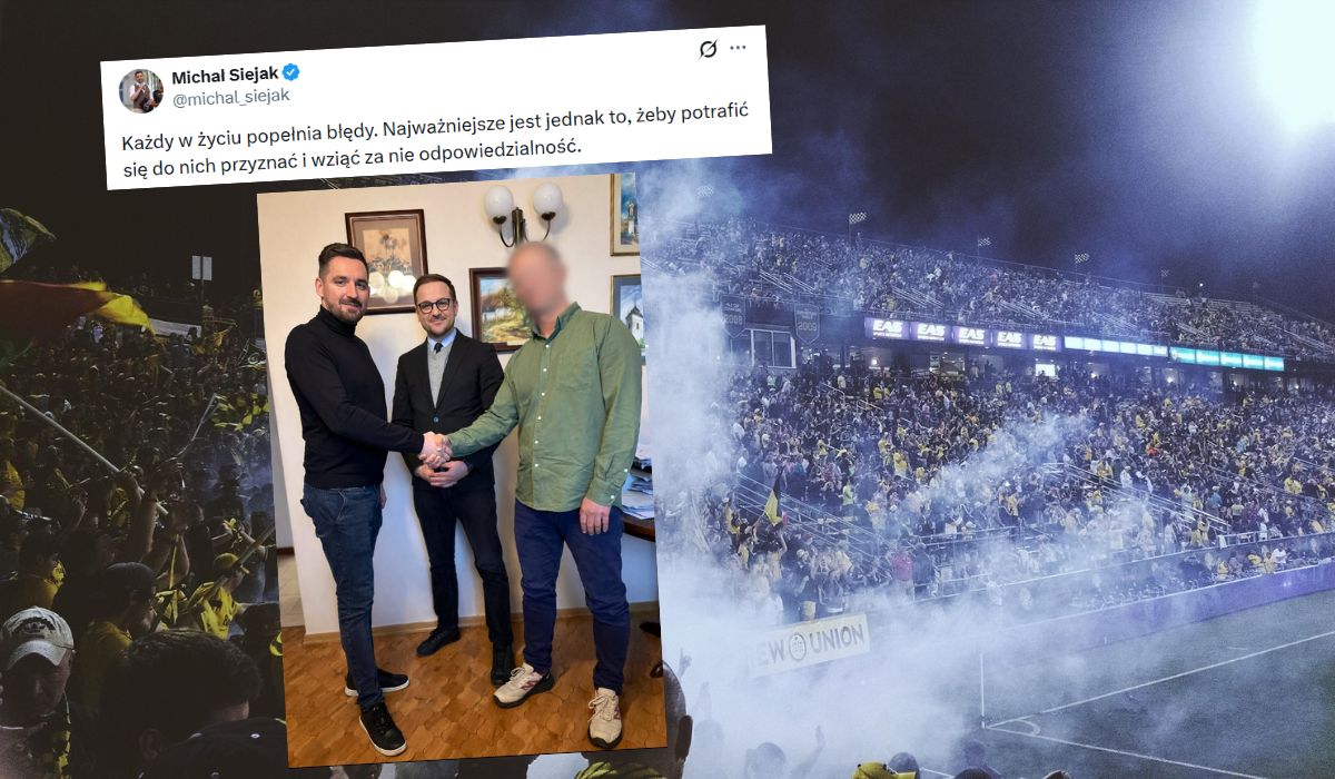 Dyrektor marketingu Korony Kielce pogodził się z kibicem, który rzucił mu butelką w głowę