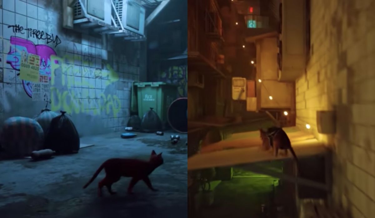 Może chcesz zobaczyć "Stray", grę, w której snujesz się kotkiem po mieście