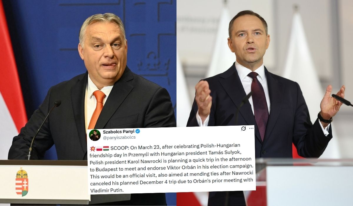 Karol Nawrocki wybiera się do Budapesztu odwiedzić Orbana, tak akurat przed wyborami