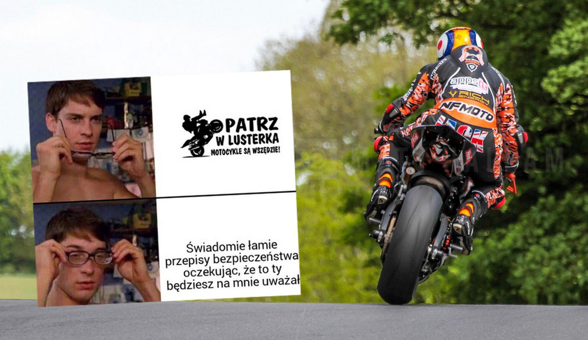 Zmiany przepisów mają doścignąć też motocyklistów, którzy urządzają sobie wyścigi na ulicach