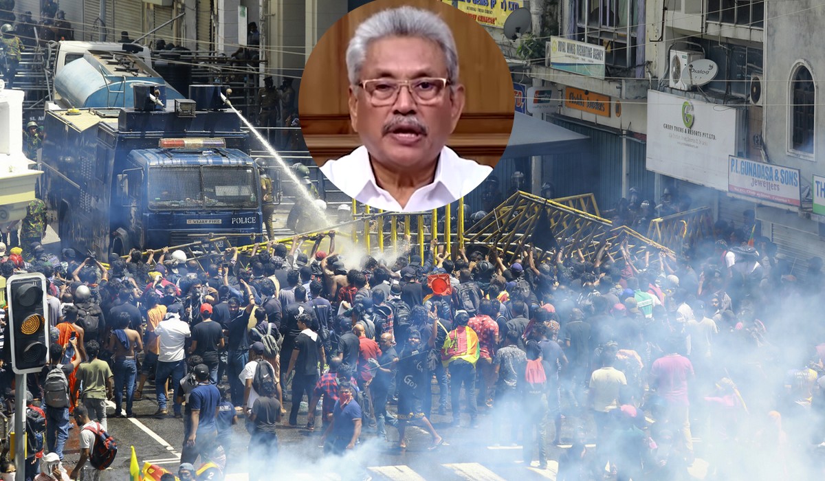 Sri Lanka: prezydent został zatrzymany na lotnisku podczas próby ucieczki z własnego kraju