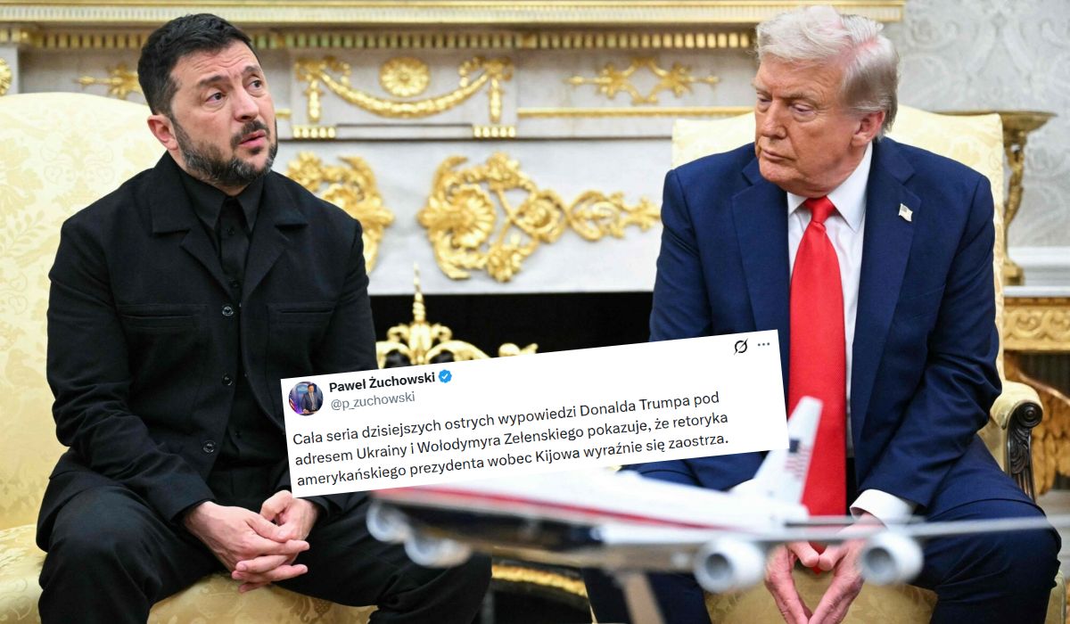 Trump jeszcze ostrzej: chce, żeby ktoś inny niż Zełenski reprezentował Ukrainę