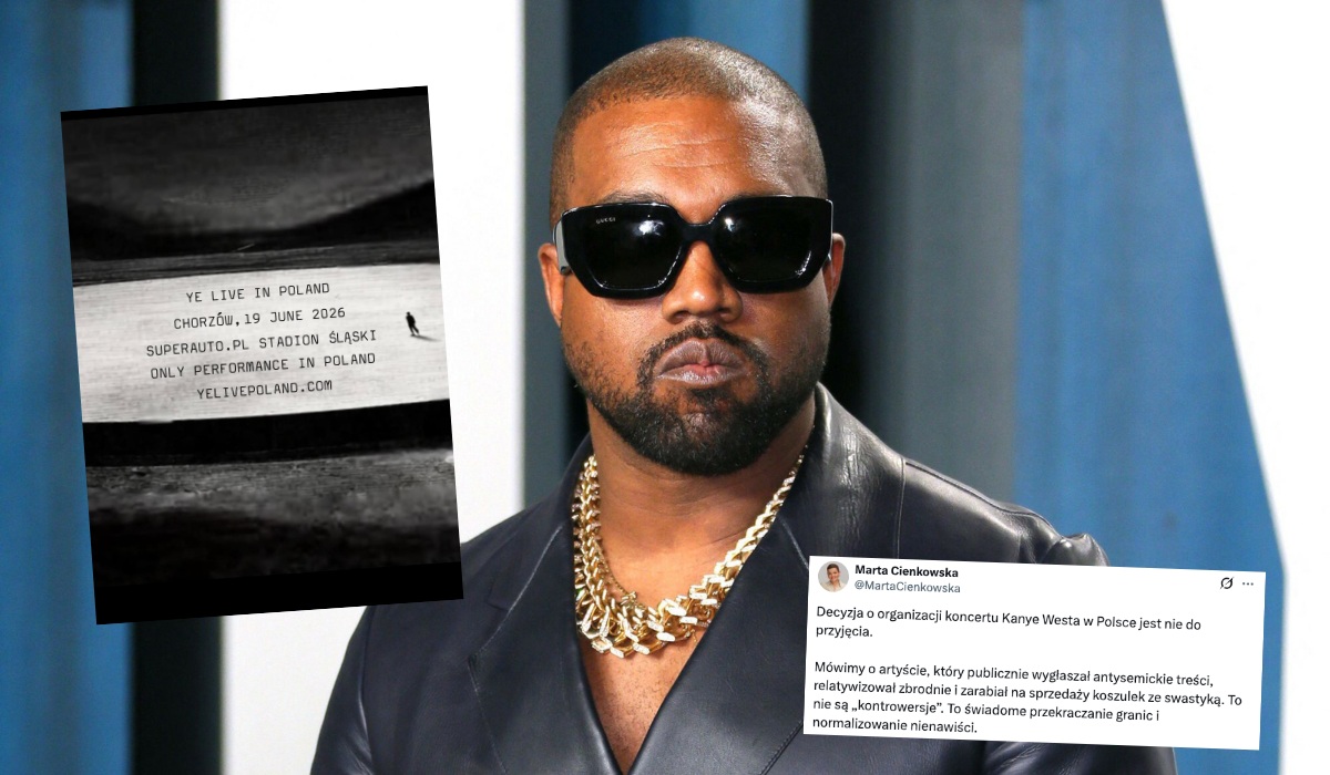 Ministerstwo Kultury wyraziło zaniepokojenie koncertem Kanye Westa w Polsce
