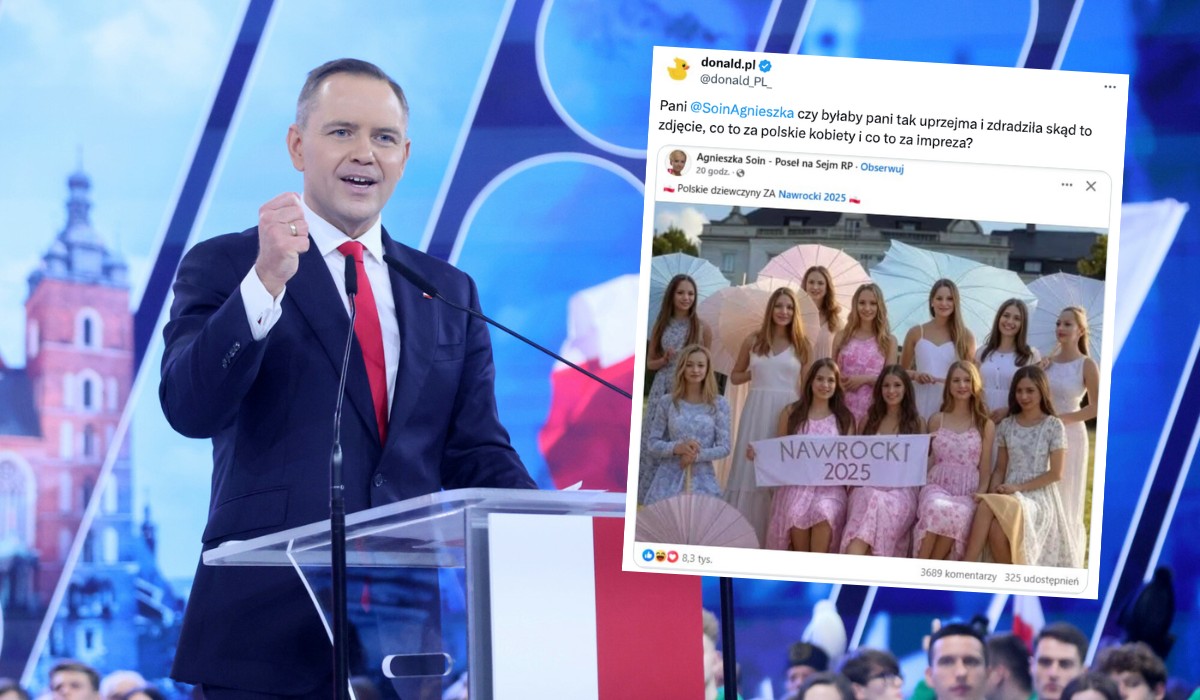 Posłanka Soin pokazała tajemniczy zjazd fanek Nawrockiego, milczy w sprawie szczegółów