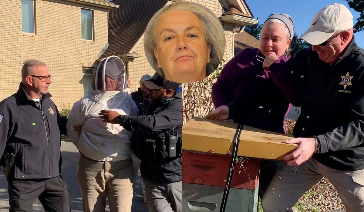 USA: kobieta poszczuła pszczołami władze, żeby powstrzymać eksmisję chorego przyjaciela