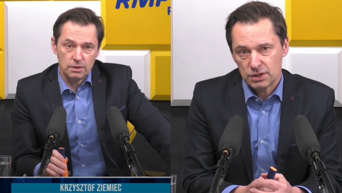 Krzysztof Ziemiec, choć wyraźnie strudzony, bohatersko starł się z ministrem Czarnkiem w ogniu pytań i odpowiedzi