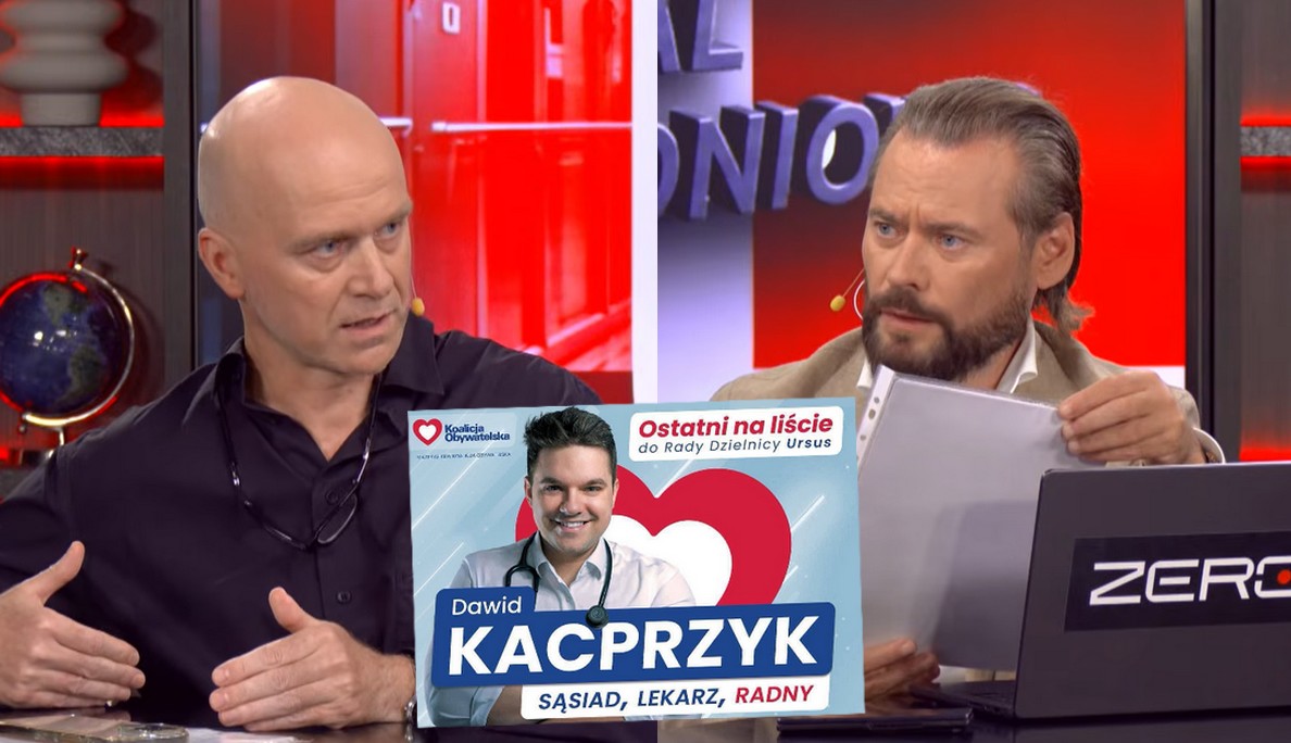 Były ordynator ze Szpitala Południowego stwierdził w Kanale Zero, że "Dawid Kacprzyk odpowiada za to, że tam umierali ludzie"