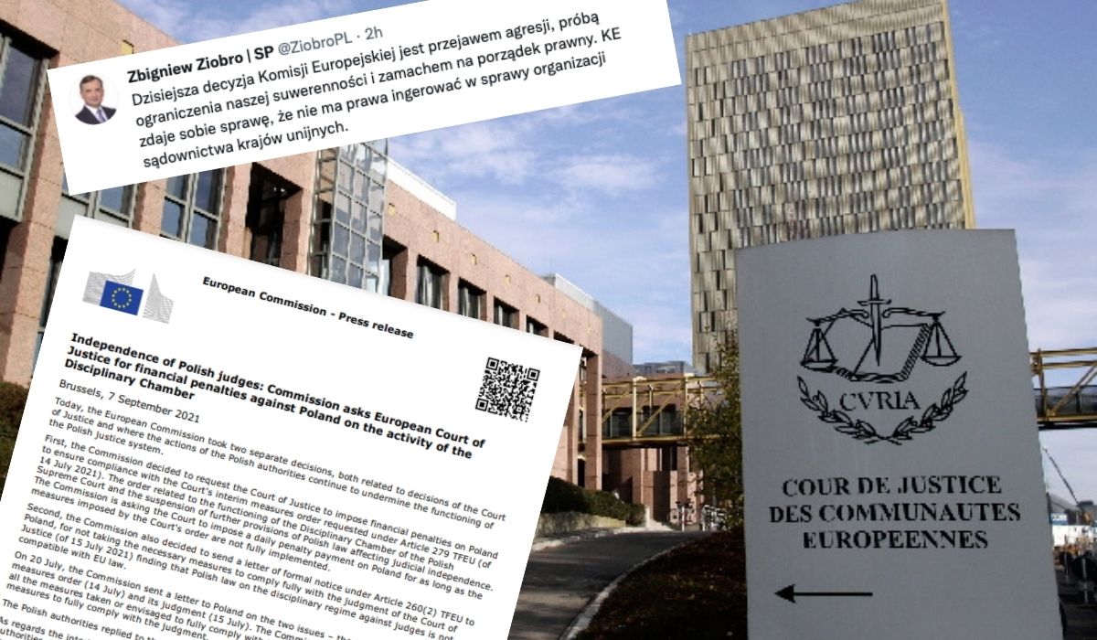 Komisja Europejska wnioskuje o finansowe klapsy dla Polski, bo rząd nie stosuje się w pełni do orzeczeń Trybunału Sprawiedliwości