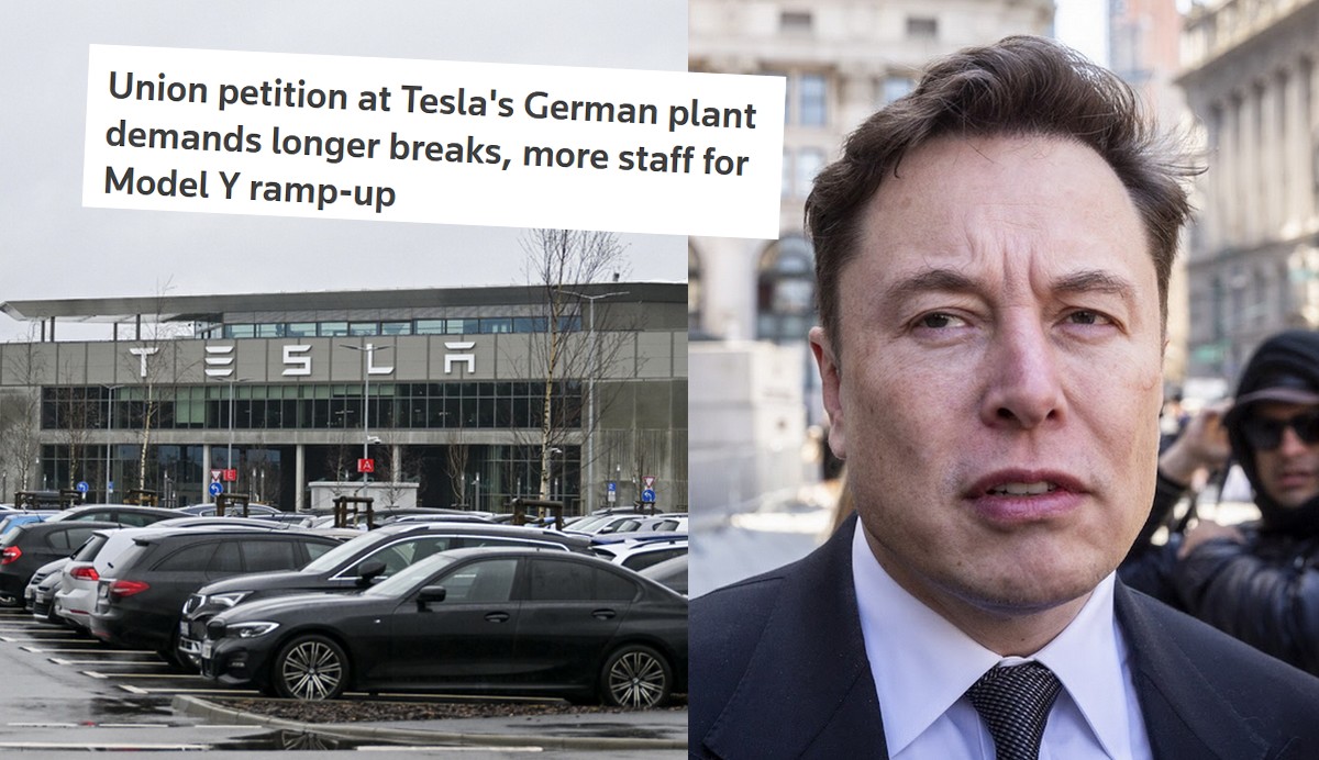 Niemcy: pracownicy Tesli domagają się przerw, żeby móc spokojnie skorzystać z toalety