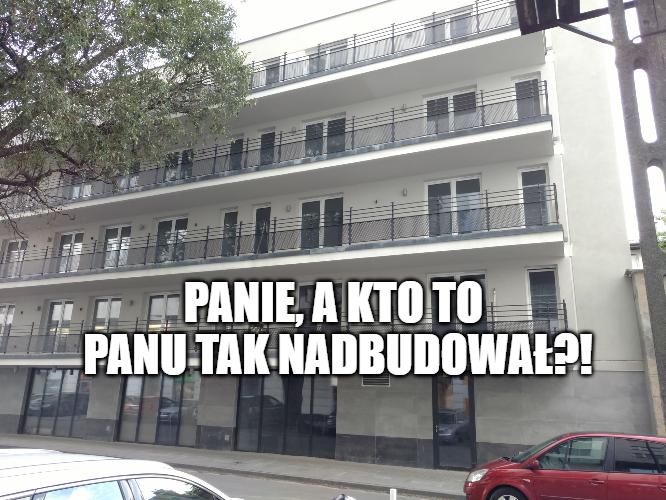 Deweloper budował trzypiętrowy blok, ale wybudował mu się czteropiętrowy ¯\_(ツ)_/¯