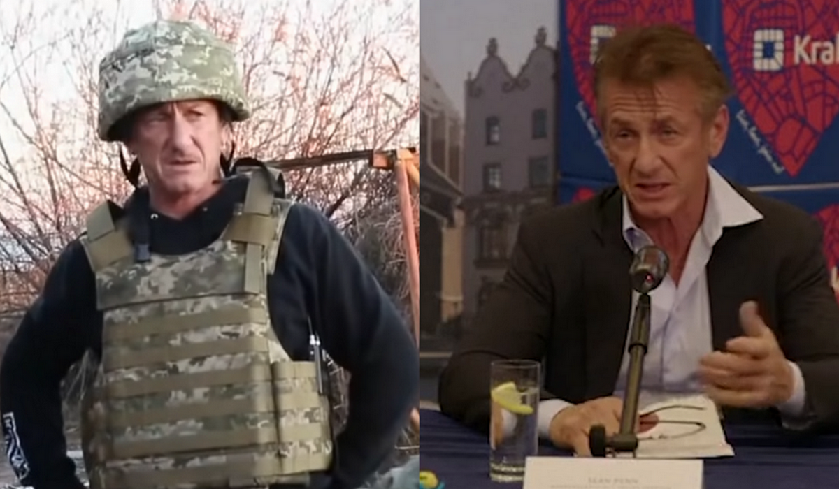 Sean Penn zwierzył się, że myślał o "chwyceniu za broń" i walce o Ukrainę