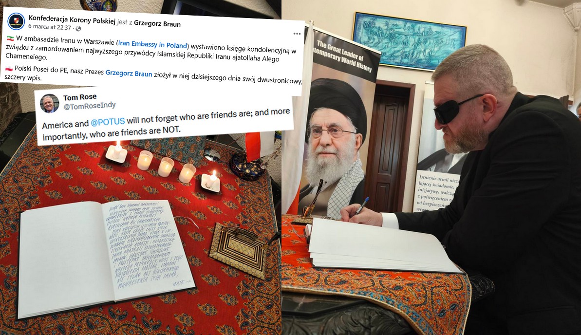 Thomas Rose o Grzegorzu Braunie: Trump nie zapomni, kto nie jest jego przyjacielem