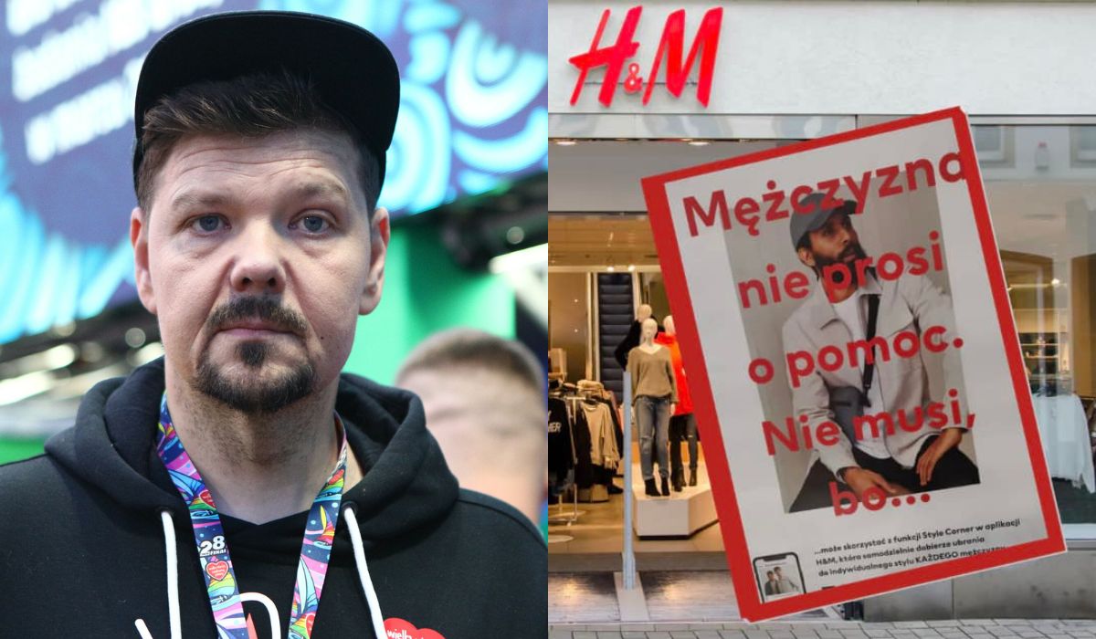 Figurski opisuje złe potraktowanie w sklepie H&M. Firma przeprasza, ale on chce zadośćuczynienia dla niepełnosprawnych