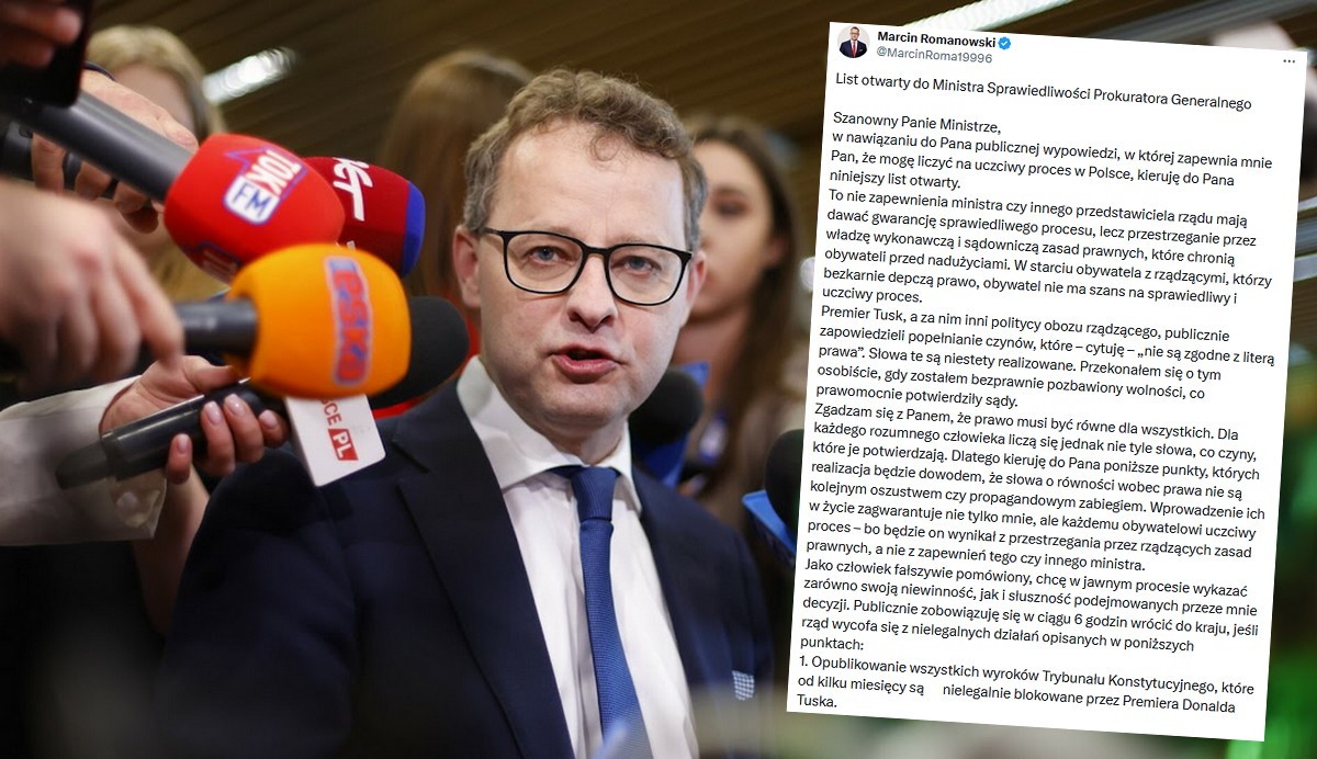 Romanowski zrobił listę żądań, jeżeli zostaną spełnione, wróci z własnej woli do Polski