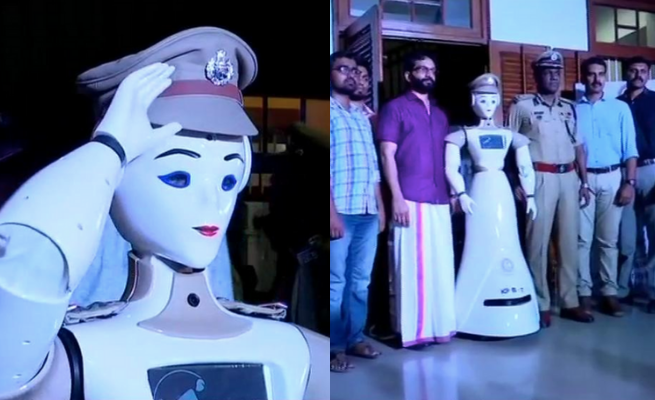 Indie: pierwszy "RoboCop" przyjęty do pracy w policji