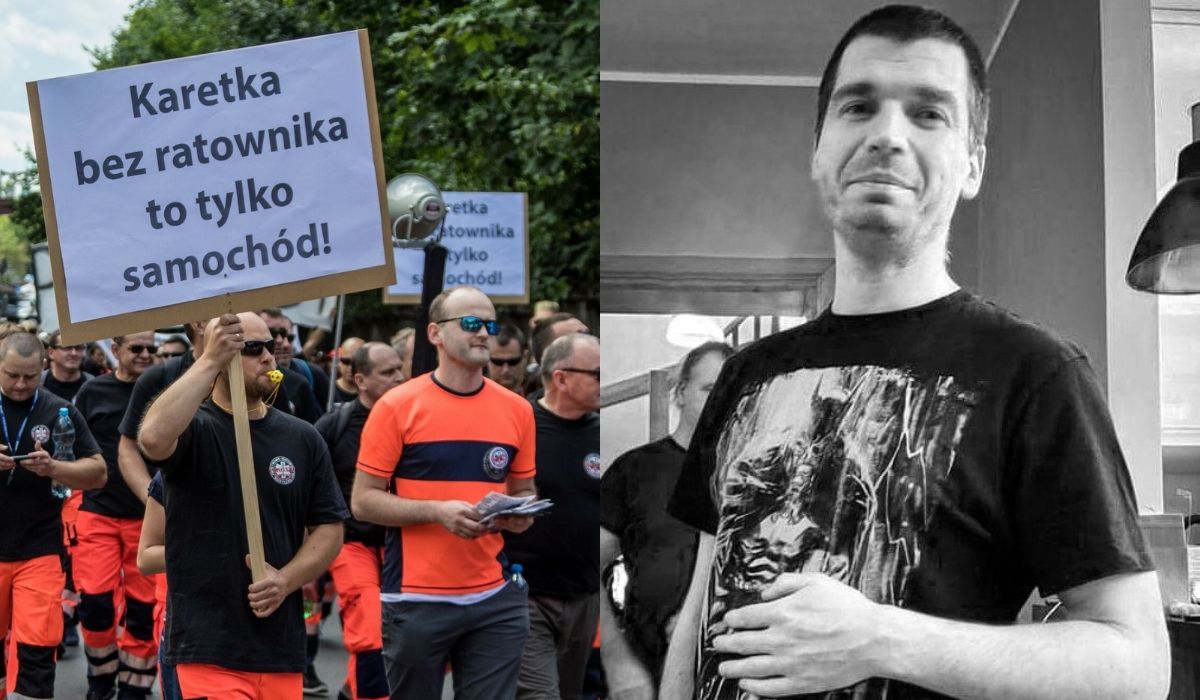 Jutro o 11 medycy uczczą ratownika medycznego, który popełnił samob*jstwo, akcja "wołamy o pomoc"