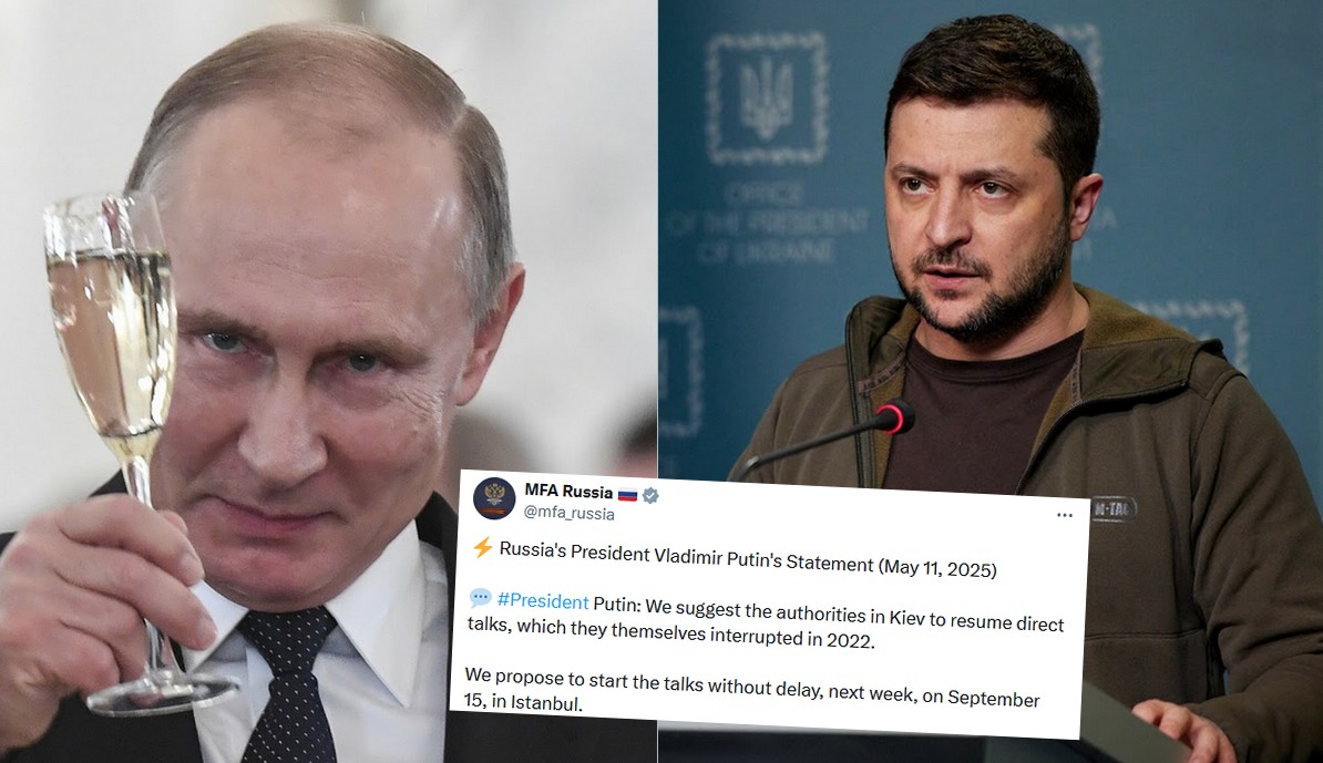 Rosja: Putin chyba zmiękł i zaproponował Ukrainie bezpośrednie negocjacje pokojowe w Turcji