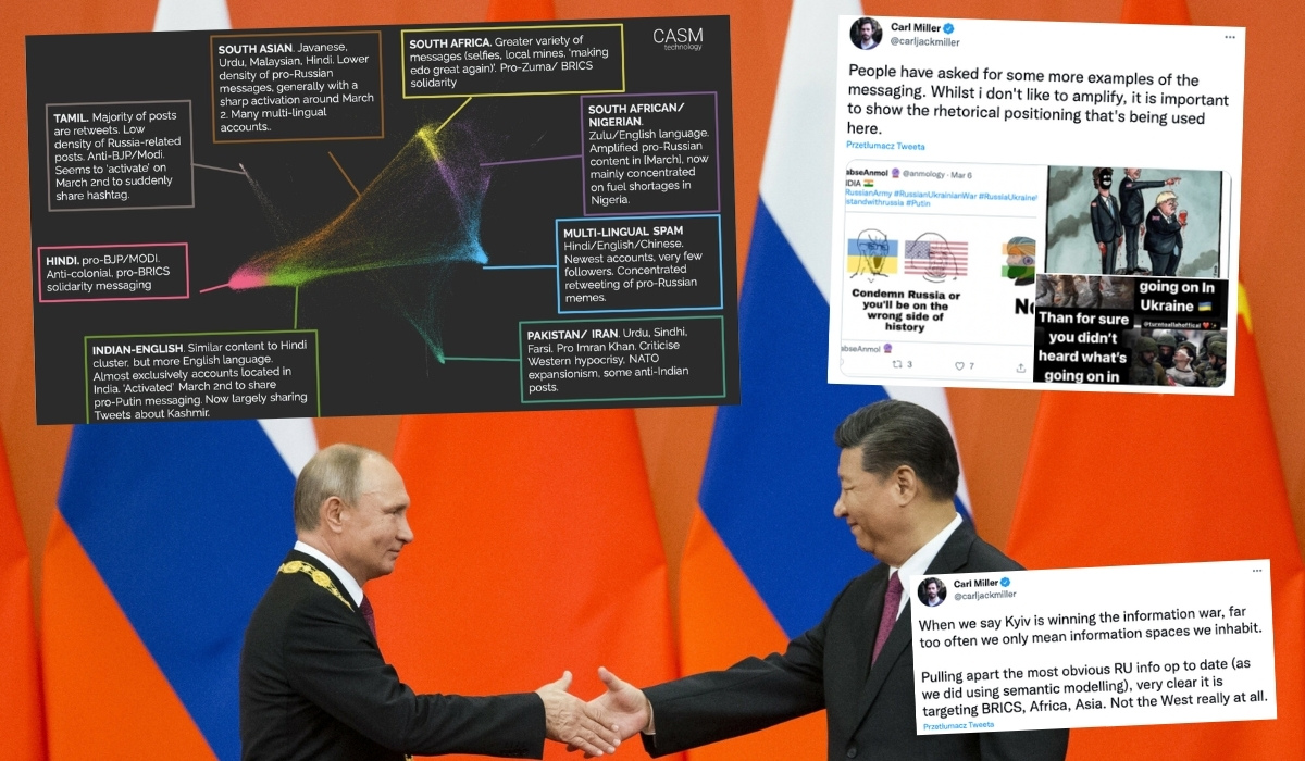 Rosyjska propaganda wcale nie próbuje przekonać Zachodu, za cel bierze sobie głównie Azję i Afrykę