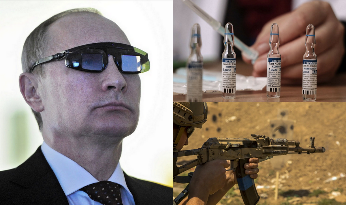 Władimir Putin stwierdził, że rosyjskie szczepionki na Covid-19 są "proste i niezawodne jak karabin kałasznikow"