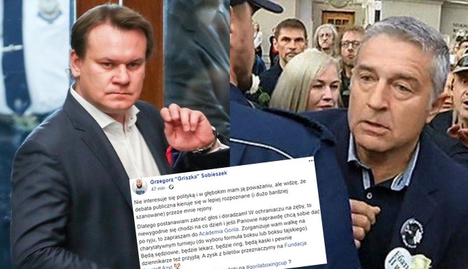 Frasyniuk zapowiada pobicie Tarczyńskiego, pojawiła się propozycja walki charytatywnej