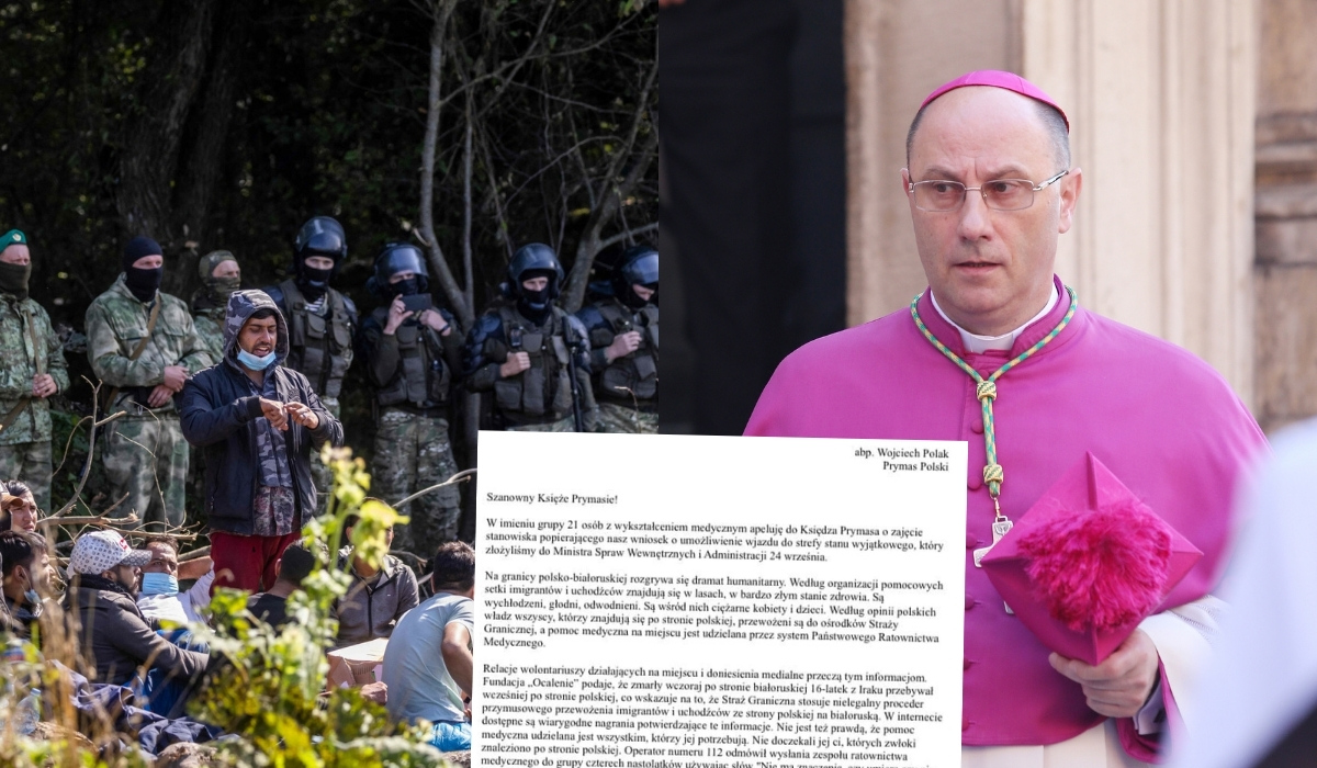 Medycy chcą pomóc na granicy, olewają ich politycy, więc zwrócili się do Kościoła o poparcie w niesieniu pomocy