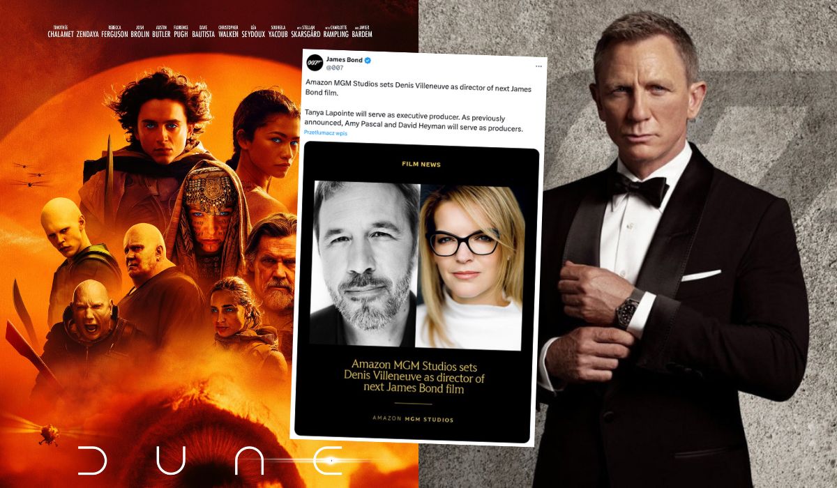 Reżyser Diuny robi kolejną część, ale zgodził się też zrobić nowego Jamesa Bonda