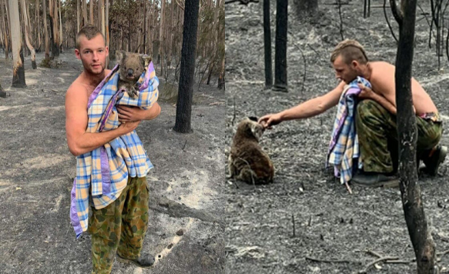 Jest taki facet w Australii, który szuka poparzonych zwierząt i je ratuje, może chcesz wiedzieć