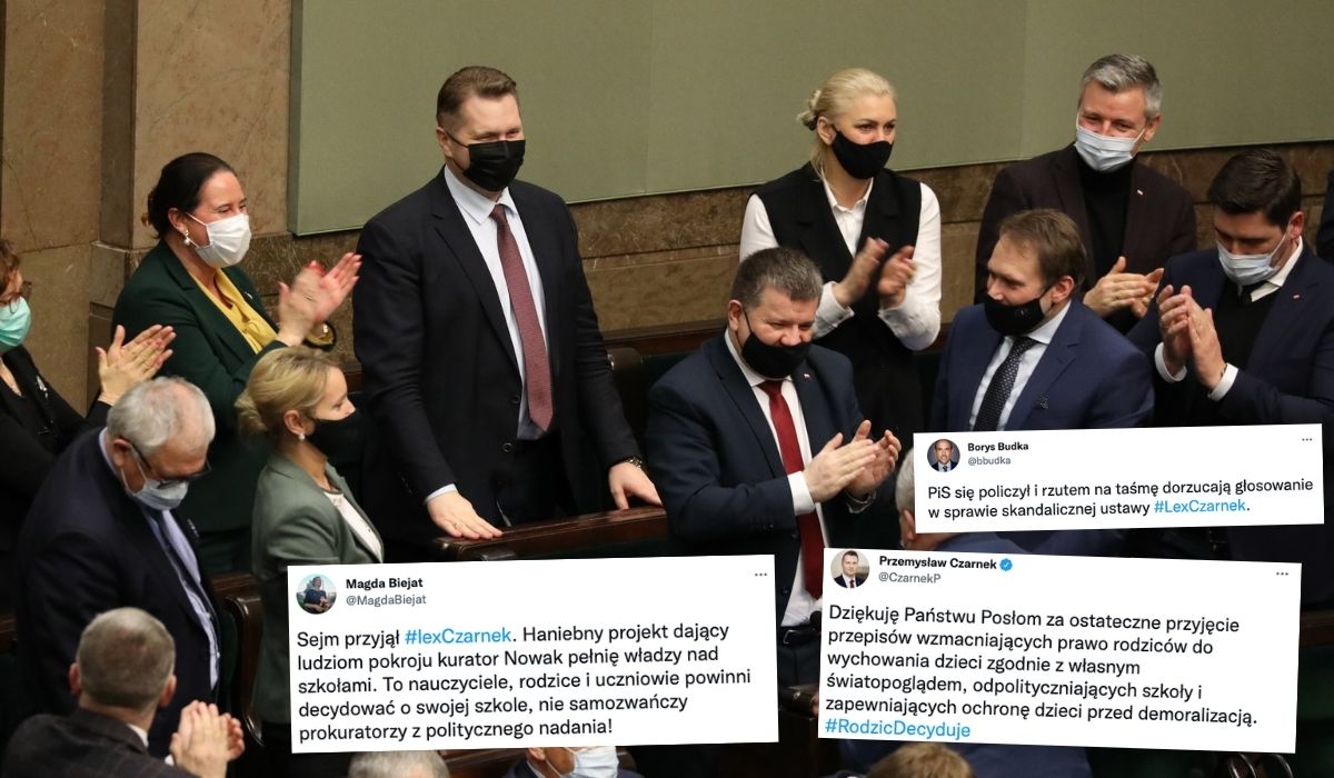 "Lex Czarnek" przepchnięte, szkoła będzie zarządzana bardziej politycznie i centralnie