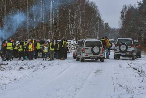 Aktywiści pilnują myśliwych. "Przy nas dziś nikt nie zginął"