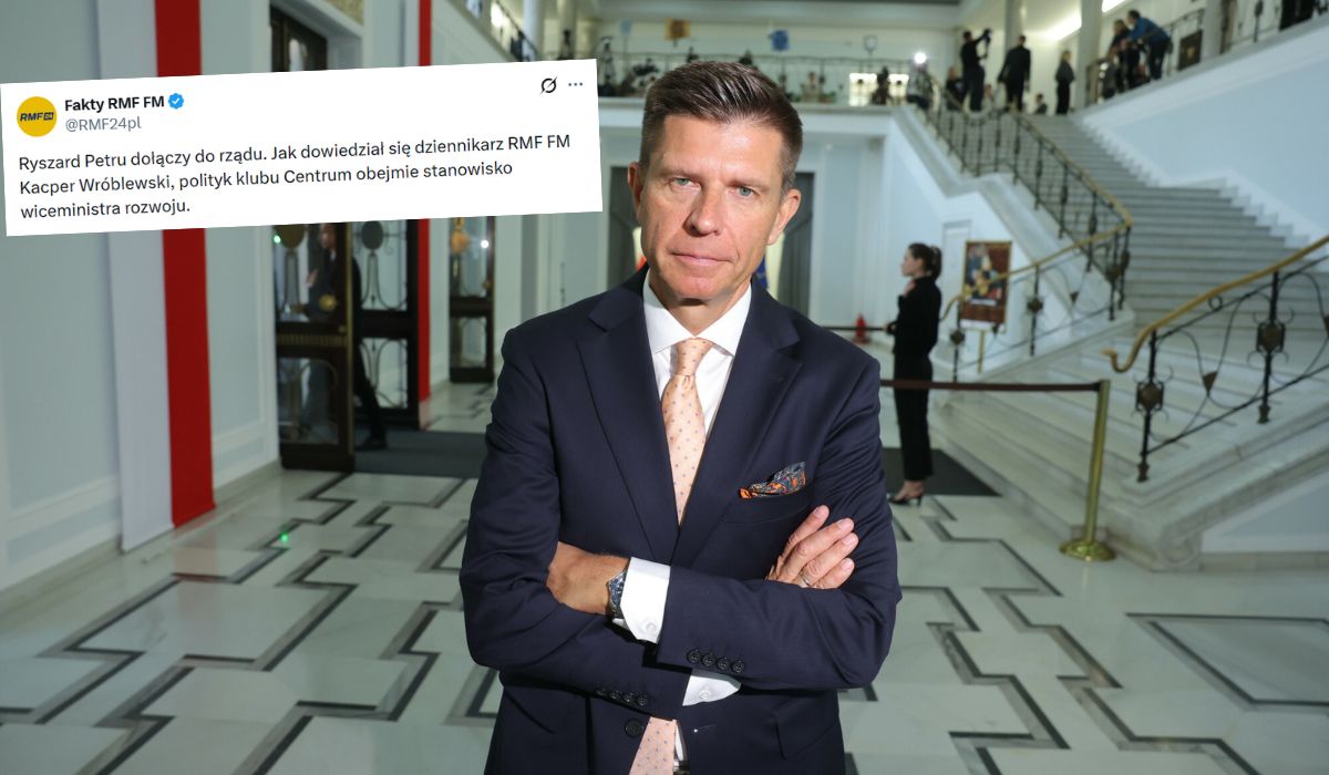 RMF: Ryszard "Madera" Petru zostanie wiceministrem rozwoju
