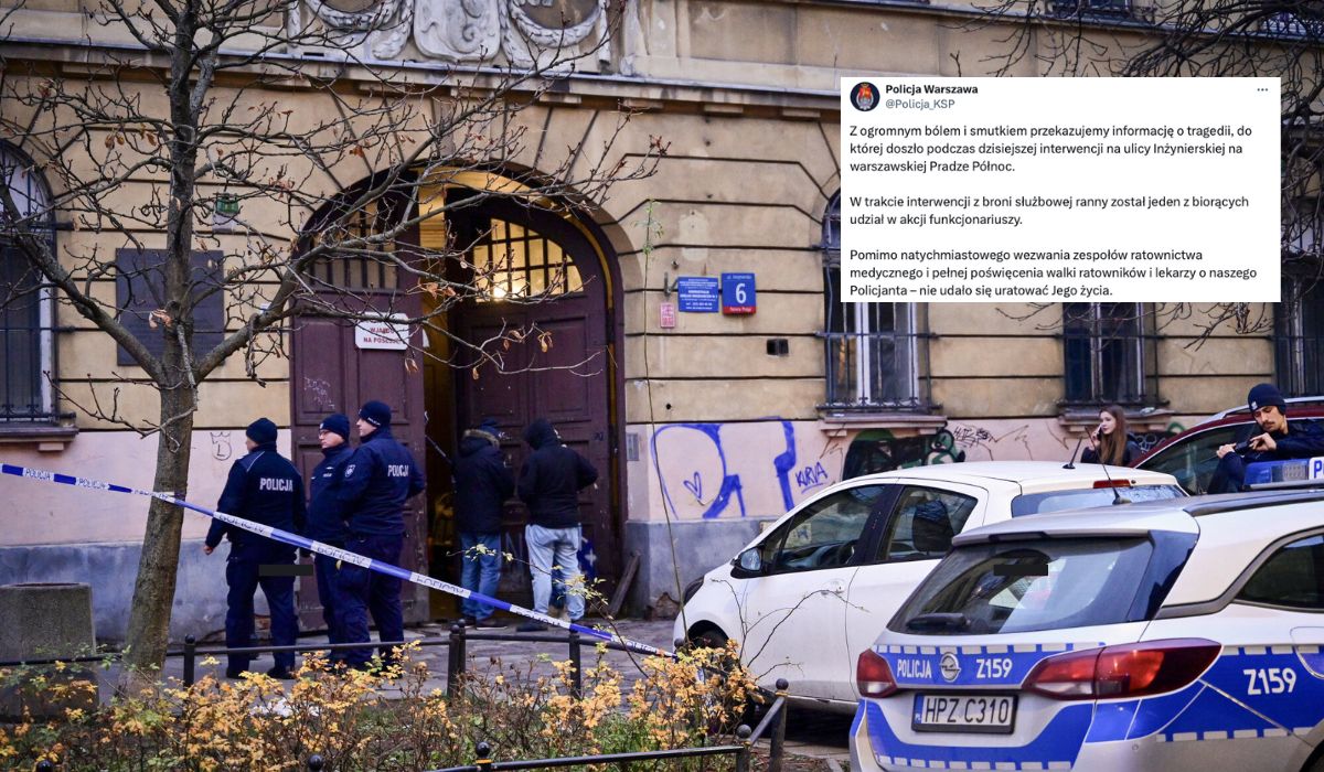 Warszawa: policjant, który śmiertelnie postrzelił innego policjanta usłyszał zarzuty, ale nie trafi do aresztu