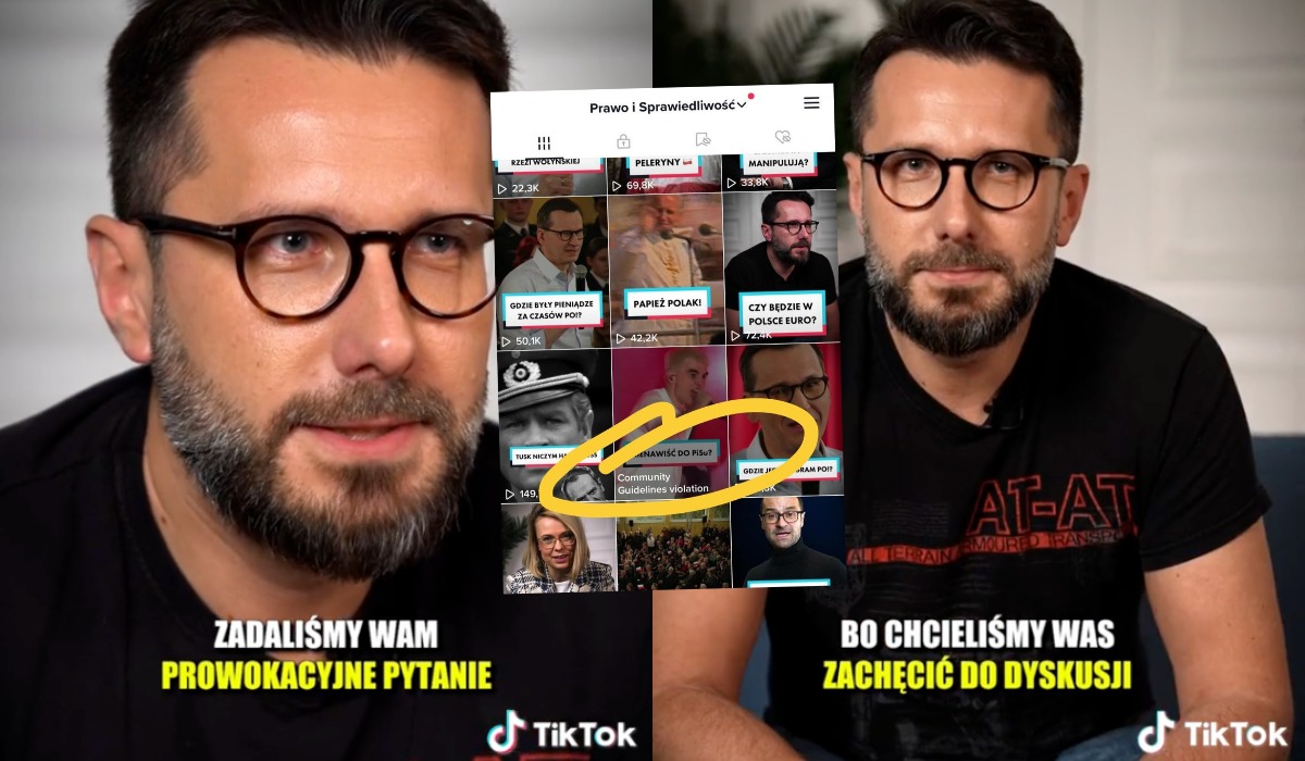 Fogiel zapowiada podjęcie dyskusji z TikTokową młodzieżą, chociaż ostatnie głośne nagranie zniknęło z platformy