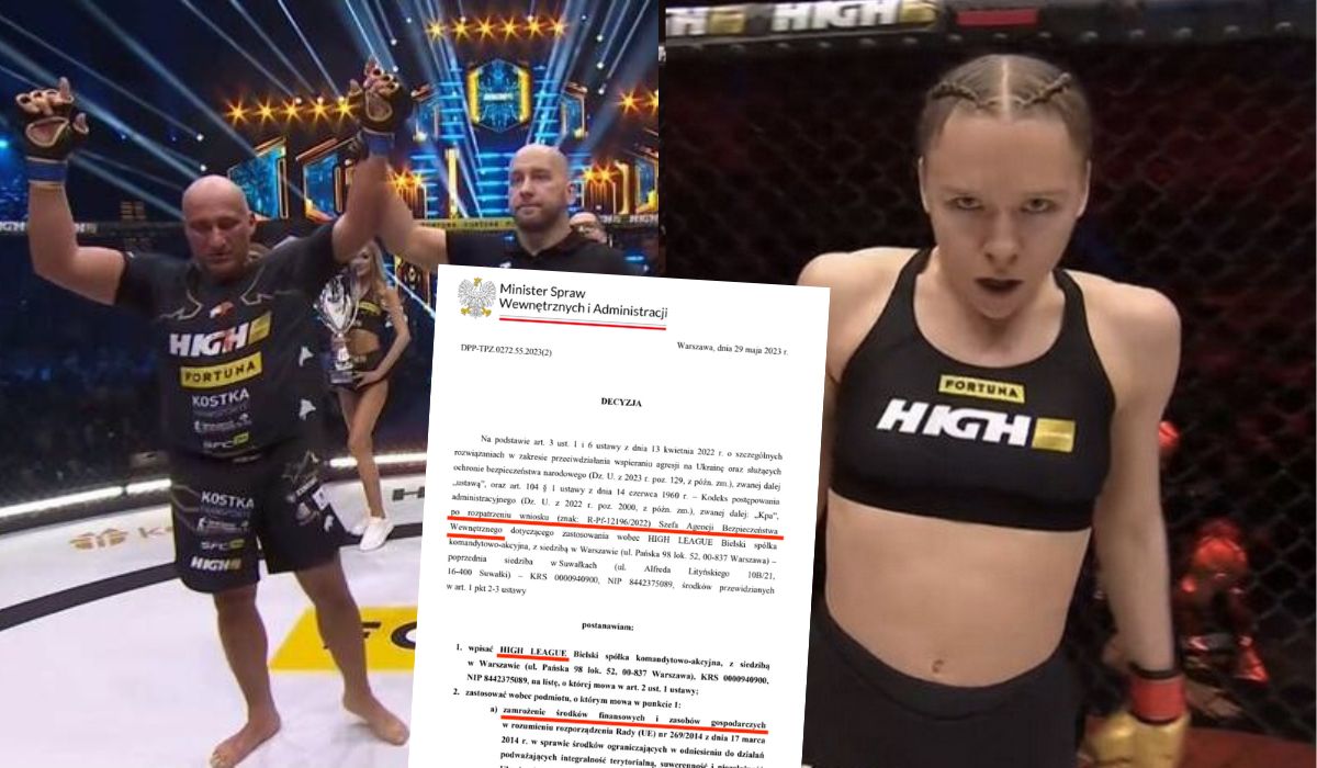 Rząd zamroził środki patogali High League z powodu rosyjskich powiązań