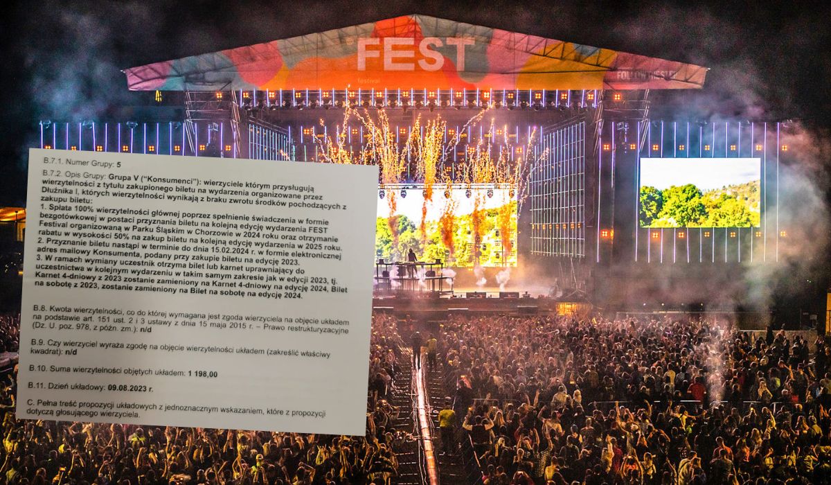FEST Festiwal chyba nie ma pieniędzy, żeby oddać ludziom za bilety, proponuje im zamiast tego układ