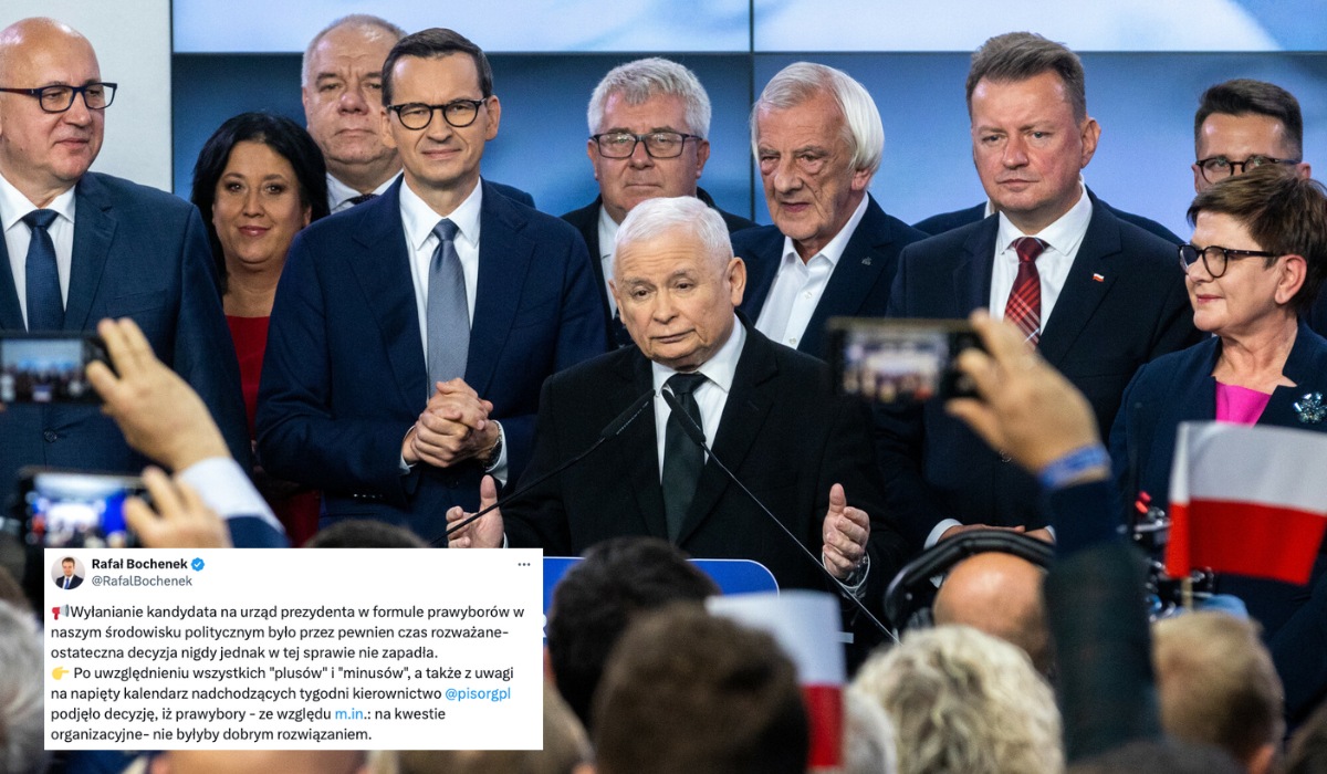 PiS odpuściło prawybory, kandydat na prezydenta zostanie wskazany, a nie wybrany
