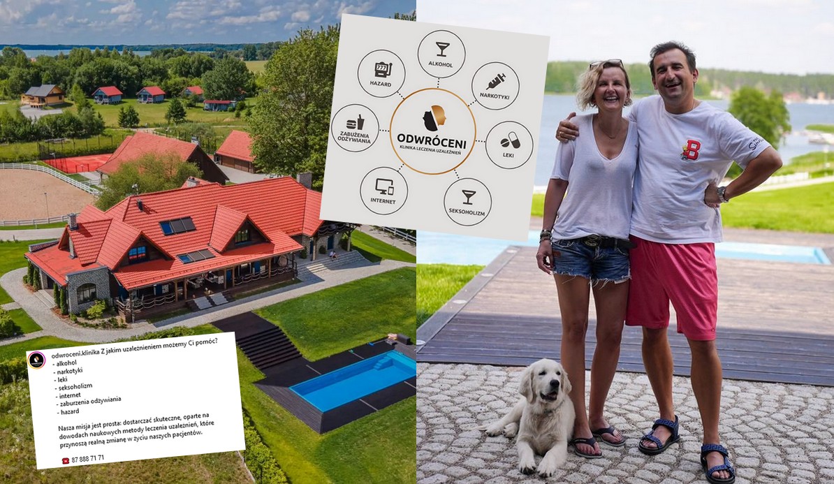Misiek Koterski jako influencer trzeźwości został twarzą kliniki odwykowej dla bogatych uzależnionych
