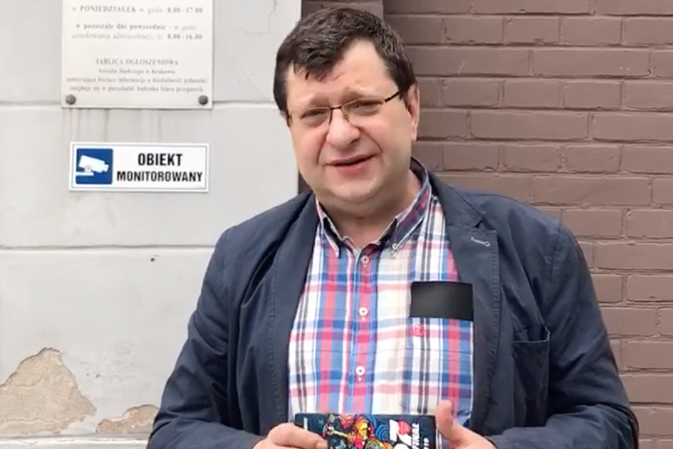 Zbigniew Stonoga wolny, już nagrywa w starym stylu i w ogóle jakby był rok 2015