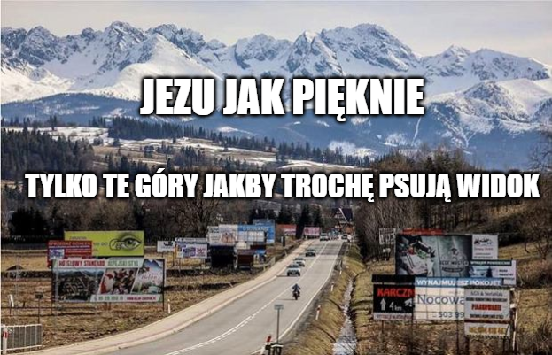 Tygodnik Podhalański: ci którzy usuną swoje billboardy z Zakopianki, dostaną u nas reklamę za darmo