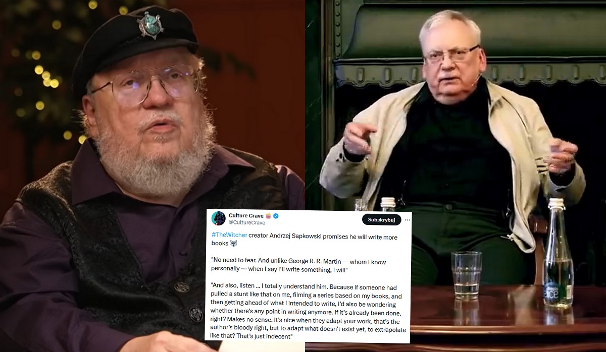 Andrzej Sapkowski zapewnia, że nie jest George'em R.R. Martinem i jeszcze napisze nowe rzeczy