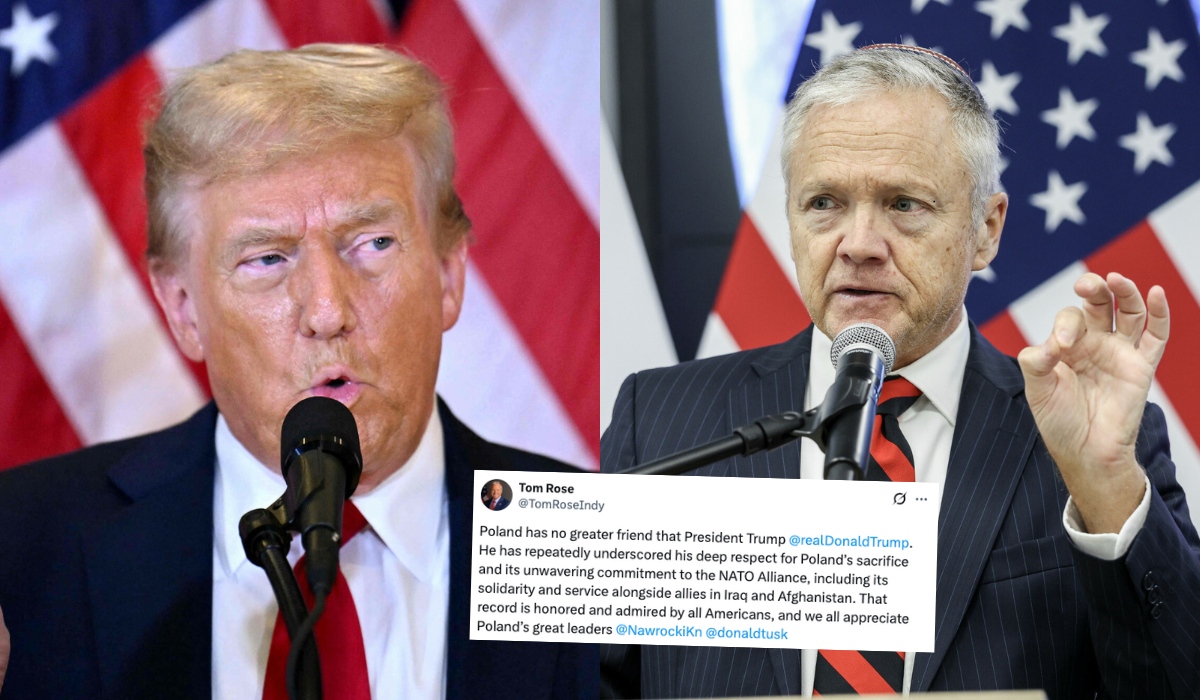 Ambasador USA tłumaczy, że pogardliwe słowa Trumpa o sojusznikach nie znaczyły tego, co znaczyły