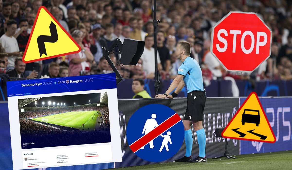 Dwaj polscy sędziowie napruli się jak bela i ukradli znak drogowy