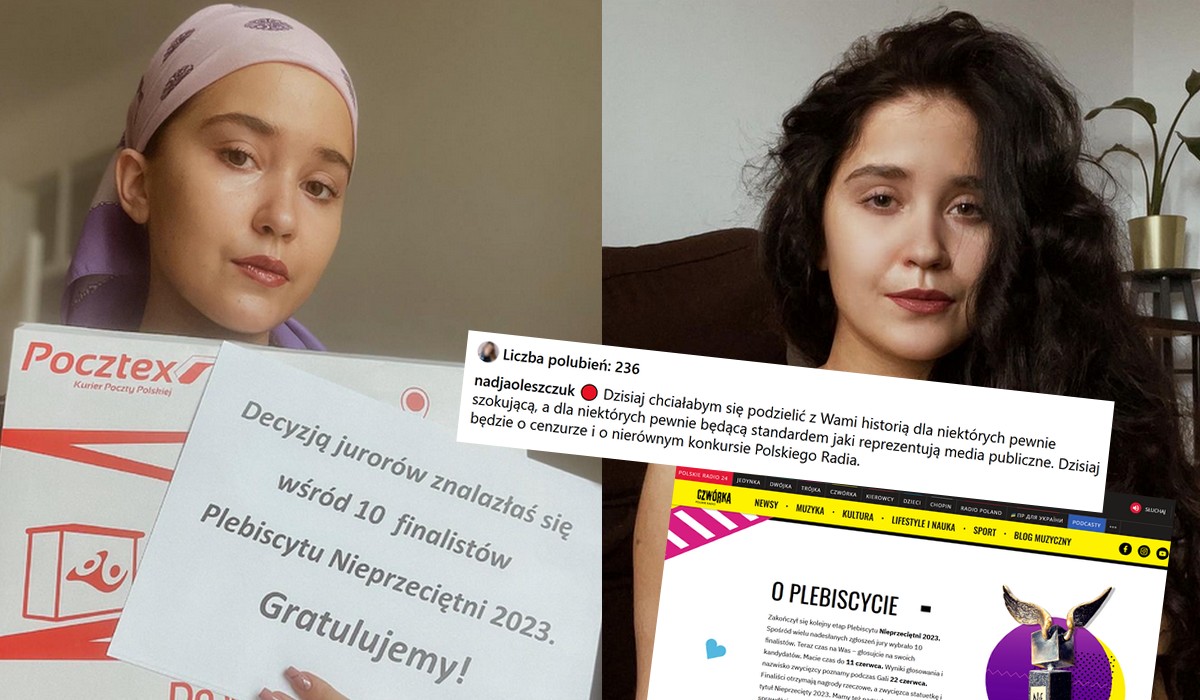 Dziewczyna została usunięta z listy finalistów Polskiego Radia, gdy okazało się, że wspiera Strajk Kobiet