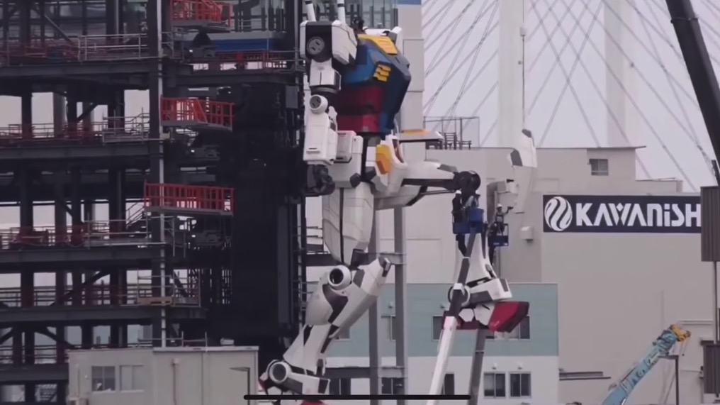 Japonia: wielki robot w stylu Generała Daimosa zrobił pierwszy wielki krok