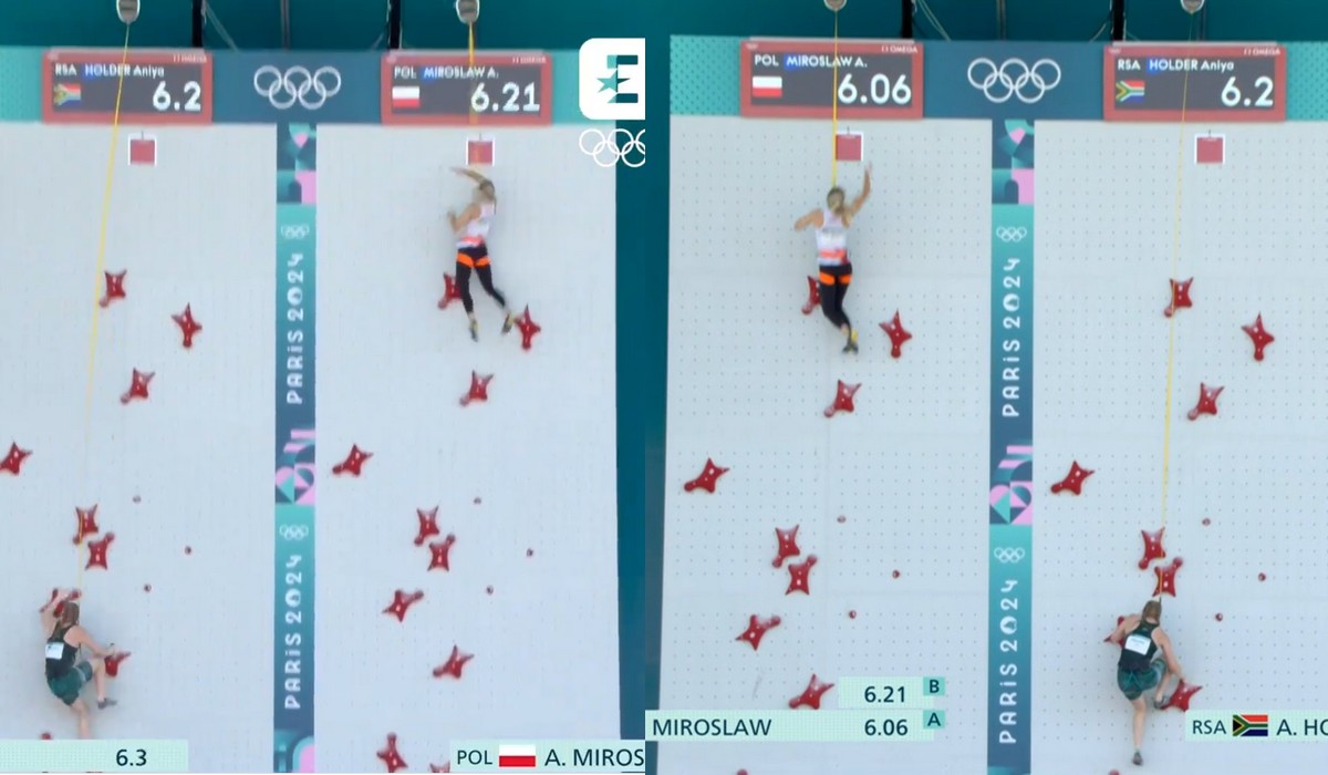 Ola Mirosław najpierw pobiła rekord świata we wspinaczce, a chwilę później dla pewności pobiła go jeszcze raz