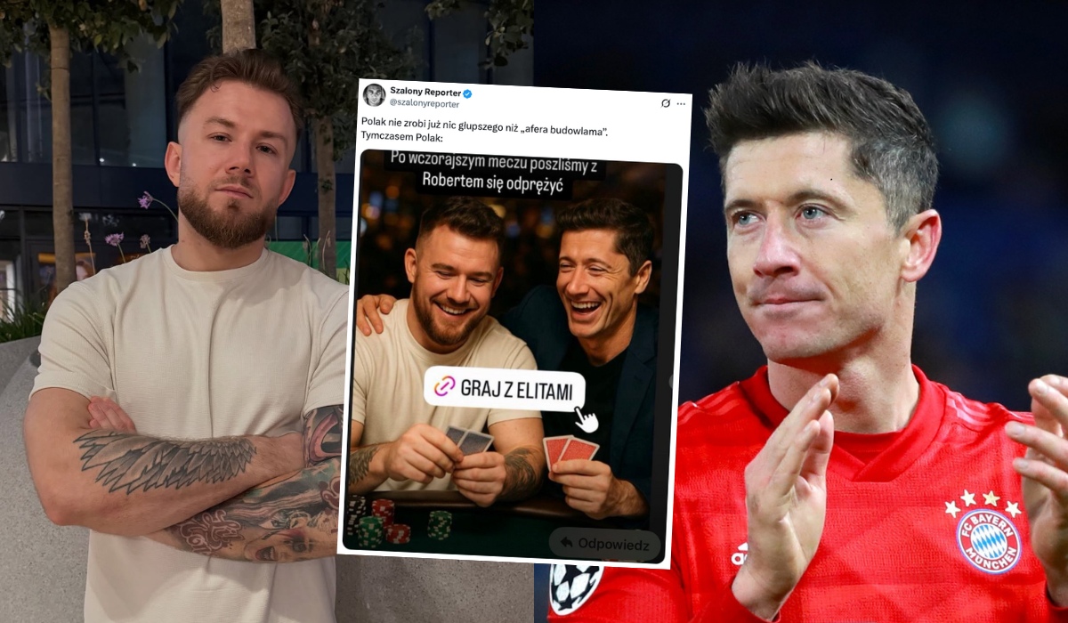 Sztab Lewandowskiego planuje dać klapsa influencerowi, który wykorzystał jego wizerunek w promocji nielegalnego kasyna