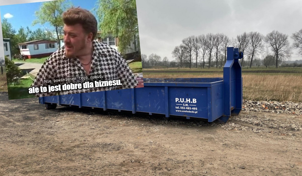 Szczecin: znalazł się skradziony wielki kontener, ukradł go przedsiębiorca "w trudnej sytuacji"